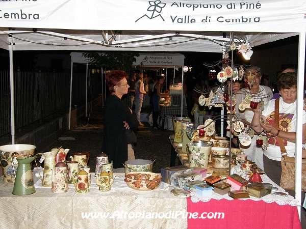Artigianato - Piné  sotto le stelle 2009 - 15 luglio 2009 
