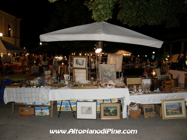 Mercatino dei Gaudenti - Piné  sotto le stelle 2009 - 22 luglio 2009