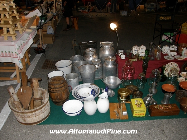Mercatino dei Gaudenti - Piné  sotto le stelle 2009 - 22 luglio 2009