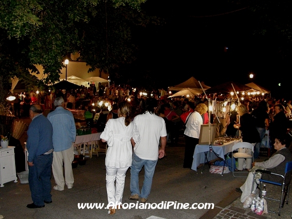 Mercatino dei Gaudenti - Piné  sotto le stelle 2009 - 22 luglio 2009
