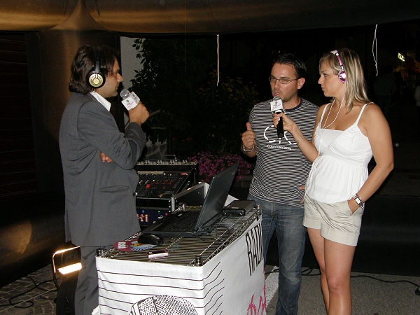 Intervista a Gianluca Sartori presidente CoPiné  - Piné  sotto le stelle 2009 - 29 luglio 2009