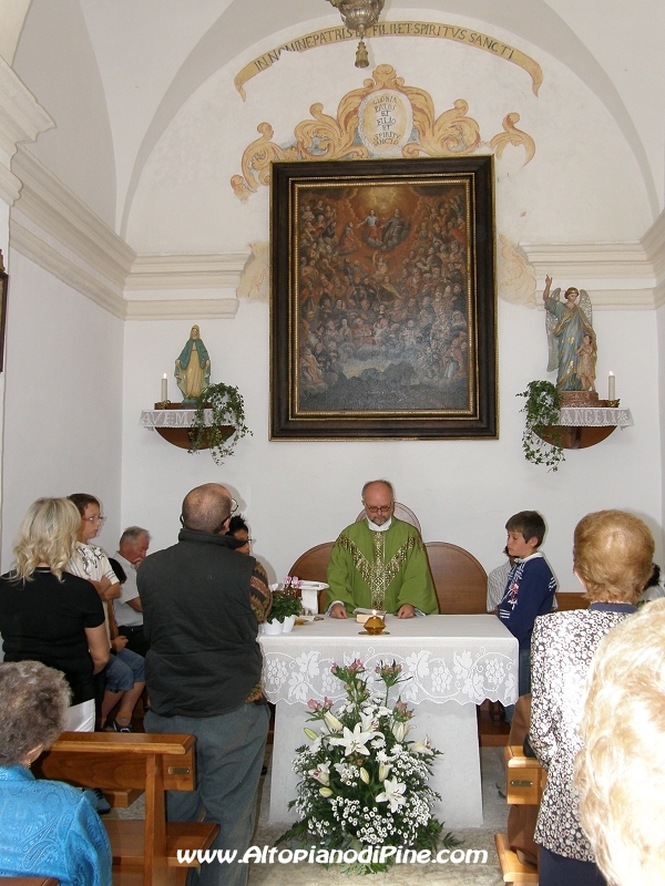 La celebrazione della S.Messa - Santi Angioi 2009 - Ricaldo