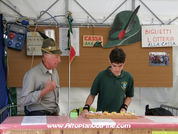 Festa gruppo Alpini Baselga di Piné  - Tressilla luglio 2009