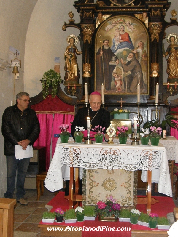 Momenti della visita dell'Arcivescovo - foto Giorgio