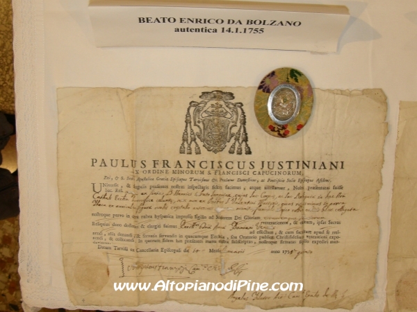 Mostra Arredi Sacri Parrocchia S. Maria Assunta - Baselga di Pine'