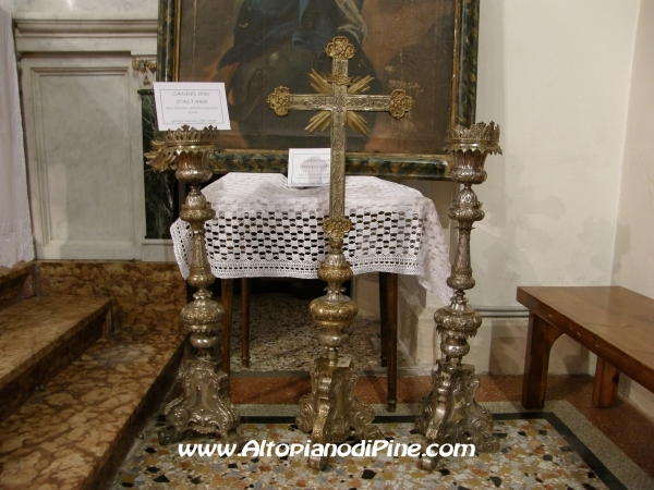 Mostra Arredi Sacri Parrocchia S. Maria Assunta - Baselga di Pine'