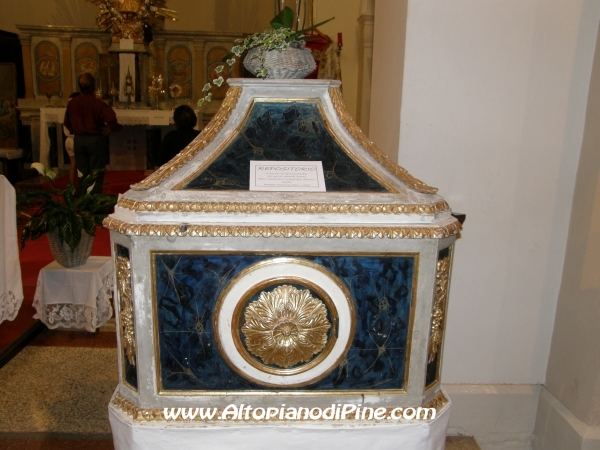 Mostra Arredi Sacri Parrocchia S. Maria Assunta - Baselga di Pine'
