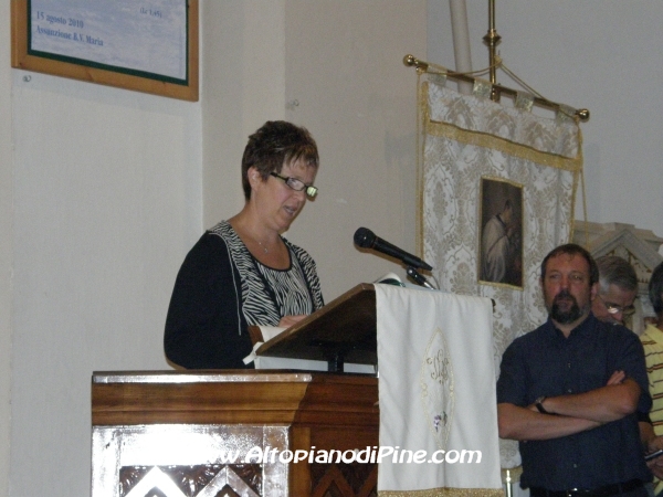 Seconda lettura - Festa della Comunitá S. Maria Assunta 2010 - Baselga di Pine'