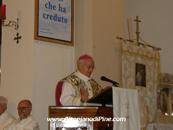 Omelia - Festa della Comunitá S. Maria Assunta 2010 - Baselga di Pine'