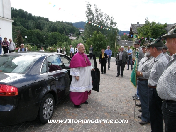 L'Arcivescovo di Trento Luigi Bressan - Festa della Comunitá S. Maria Assunta 2010 - Baselga di Pine'