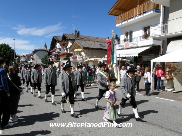 Rievocazione ritirata truppe francesi - Baselga di Piné agosto 2010