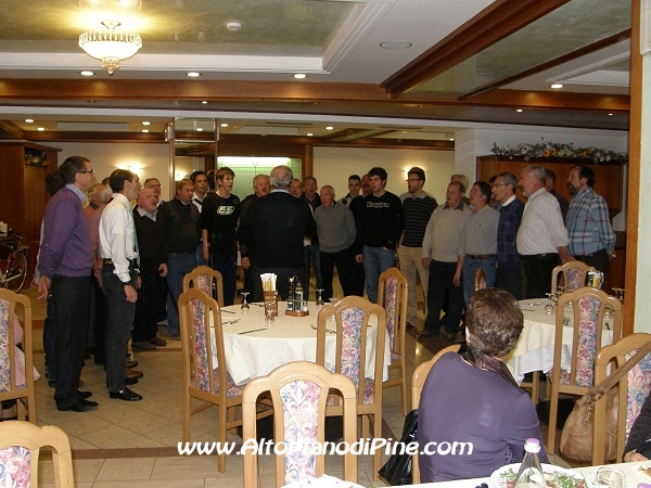 Cena Sociale 2010 Coro Costalta