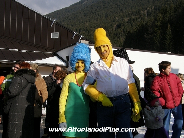 Carneval Bedolero 2010 - Homer e Marge Simpson