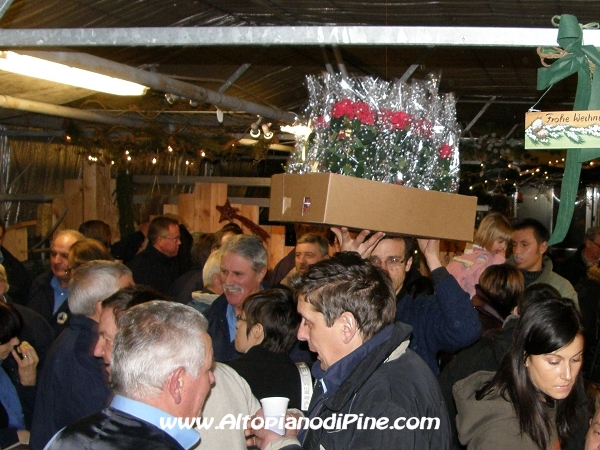 Gli omaggi floreali della Floricoltura Ioriatti - Concerto in Serra del coro Abete Rosso - gennaio 2010