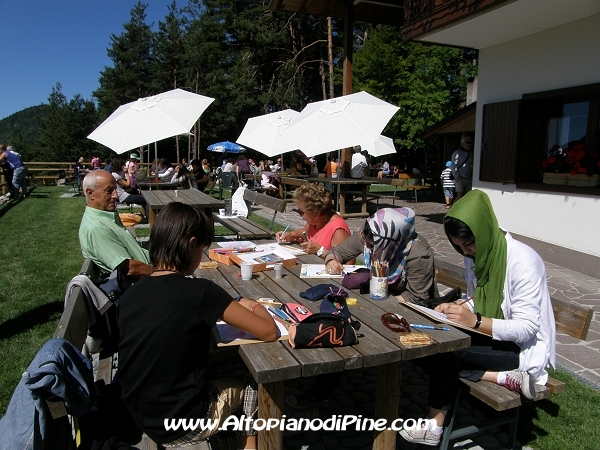 Concorso di Pittura all'Aperto 2010 - Baita Alpina di Bedollo
