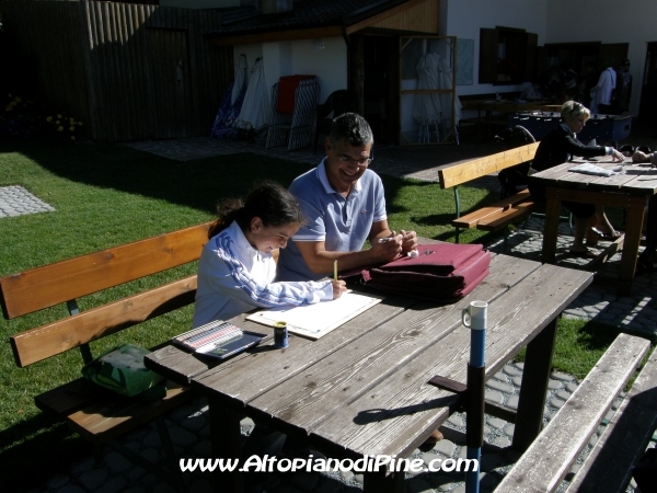Concorso di Pittura all'Aperto 2010 - Baita Alpina di Bedollo