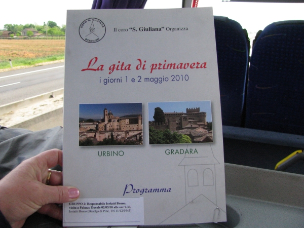 Gita primaverile 2010 Coro Santa Giuliana - foto Bruno Ioriatti
