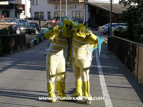 Mascotte del Dragon Festival 2010 - Baselga di Pine'