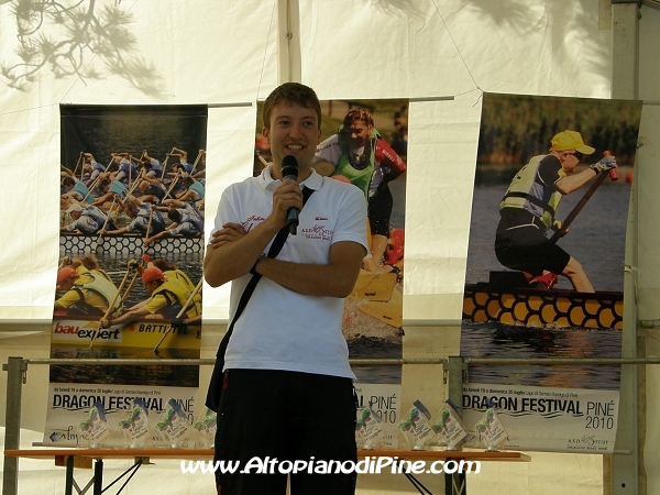 Massimo Sighel, presidente Dragon Festival 2010 - Baselga di Pine'