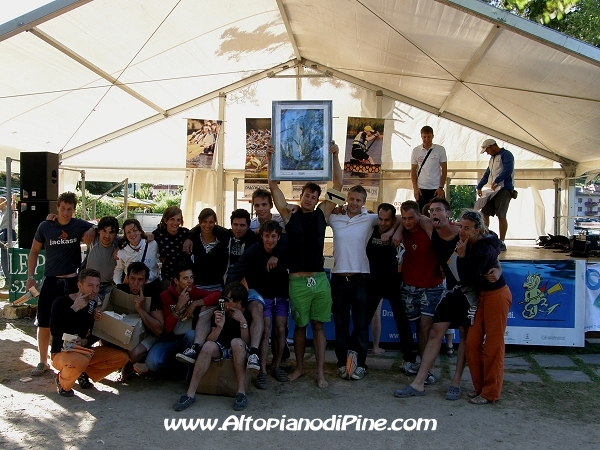 I vincitori del Dragon Festival 2010 - Baselga di Pine'