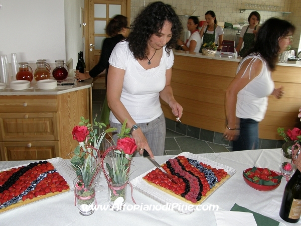 Taglio della torta - Agrigelateria La Cà sul Lago