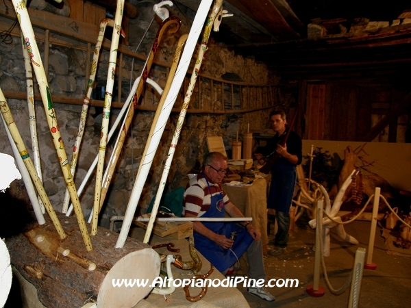 Artisti del legno - Antichi Mestieri ai Fregoloti - Montagnaga Baselga di Piné  2010