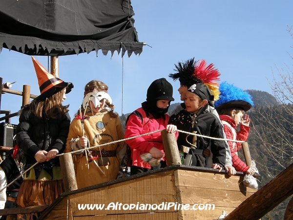 Montagnaga di Pine' - Carnevale 2010 - alcune maschere