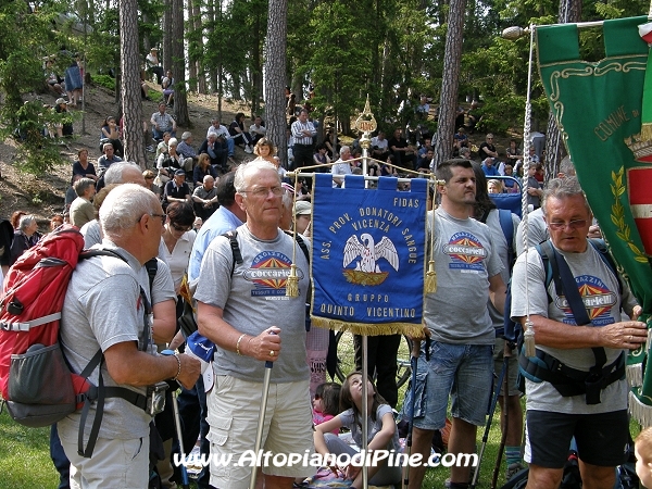Festa Patronale Madonna di Piné 2010 - un gruppo proveniente da Quinto Vicentino