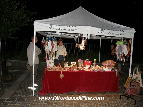 Artigianato artistico - Piné  sotto le stelle 2010 - 4 agosto 2010