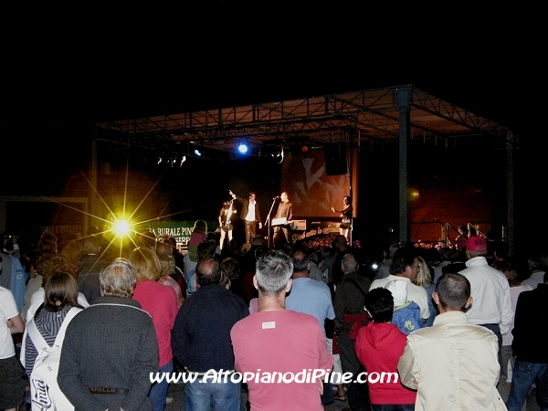 Il pubblico presente - Piné  sotto le stelle 2010 - 4 agosto 2010