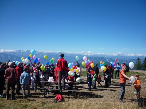 Palloncini per la Pace - Rifugio Tonini 2010