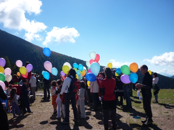 Palloncini per la Pace - Rifugio Tonini 2010