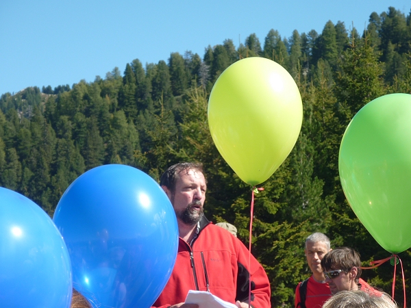 Palloncini per la Pace - Rifugio Tonini 2010