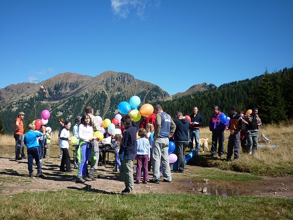 Palloncini per la Pace - Rifugio Tonini 2010