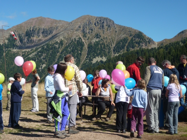 Palloncini per la Pace - Rifugio Tonini 2010