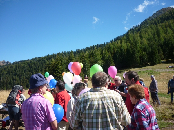 Palloncini per la Pace - Rifugio Tonini 2010
