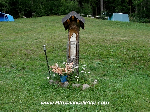 La statuetta della Madonna - Campo Maglio 2010 a Rizzolaga