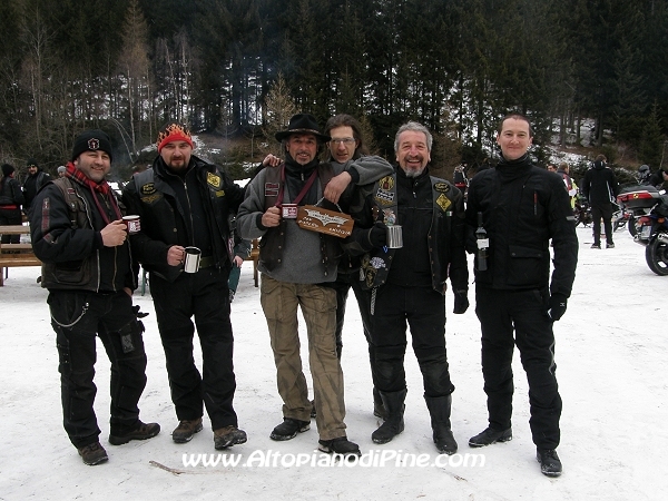 3° motoraduno invernale Warriors Trento - Passo del Redebus