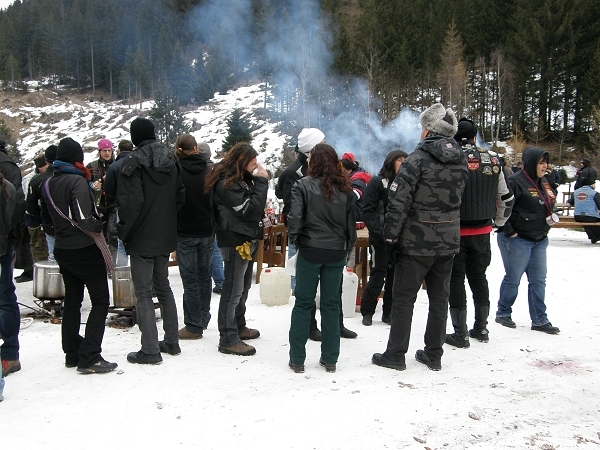 3° motoraduno invernale Warriors Trento - Passo del Redebus