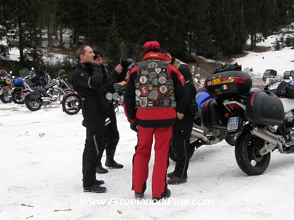 3° motoraduno invernale Warriors Trento - Passo del Redebus