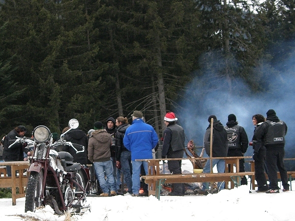 3° motoraduno invernale Warriors Trento - Passo del Redebus