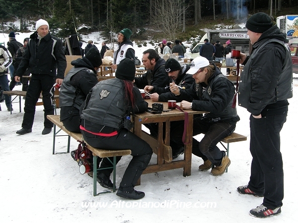 3° motoraduno invernale Warriors Trento - Passo del Redebus