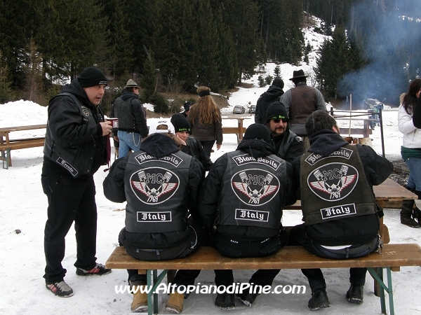 3° motoraduno invernale Warriors Trento - Passo del Redebus