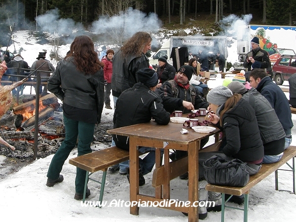 3° motoraduno invernale Warriors Trento - Passo del Redebus