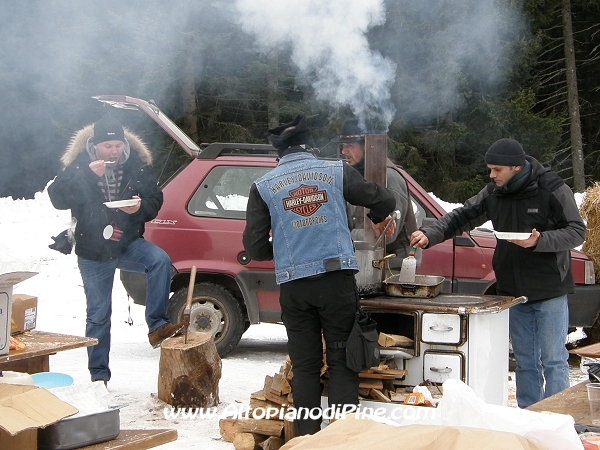 3° motoraduno invernale Warriors Trento - Passo del Redebus