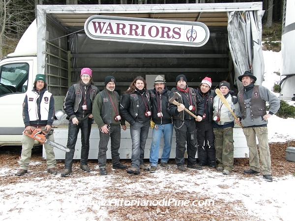 3° motoraduno invernale Warriors Trento - Passo del Redebus