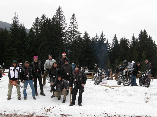 3° motoraduno invernale Warriors Trento - Passo del Redebus
