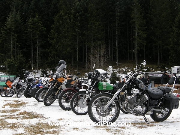 3° motoraduno invernale Warriors Trento - Passo del Redebus
