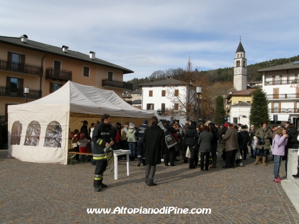 Rinfresco curato dagli Alpini di Baselga