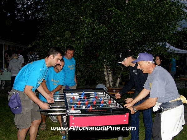 Finale del torneo di calcio balilla - Camminando Insieme 2011 